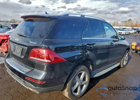 2016 Mercedes-Benz Gle 350 4Matic из США, поврежденный, VIN 4JGDA5HB1GA805541